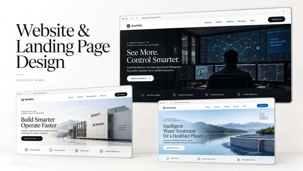 Custom Website Design portfolio sample