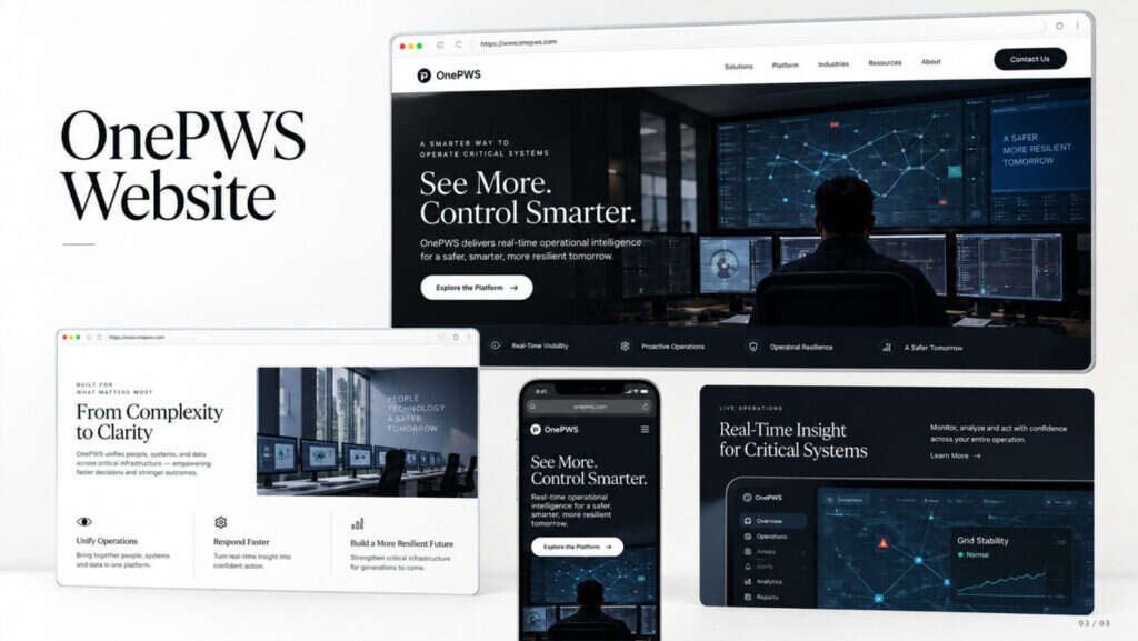 Custom Website Design portfolio sample