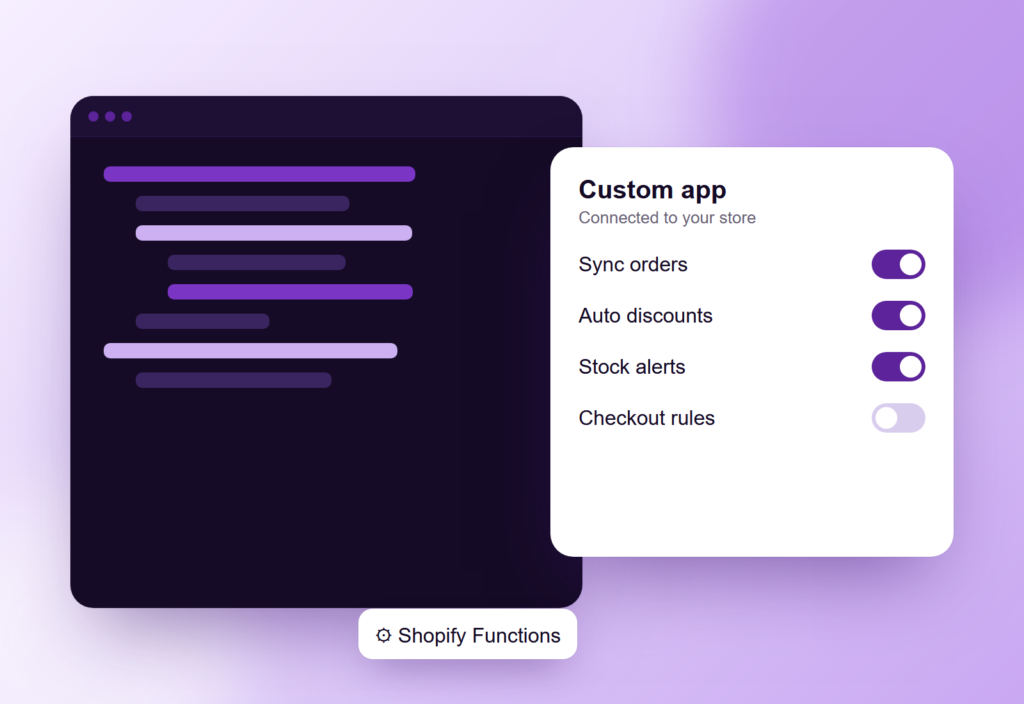 Custom Shopify App Development