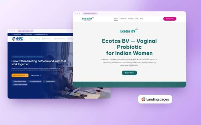 Landing Page Design