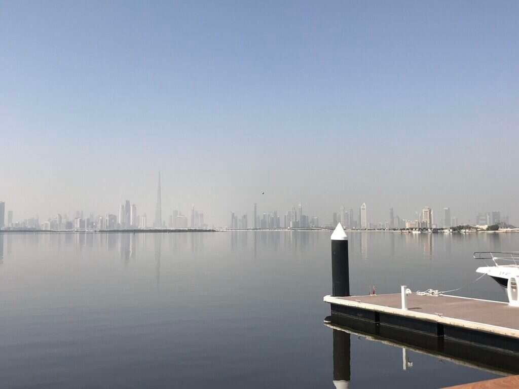 the UAE street scene